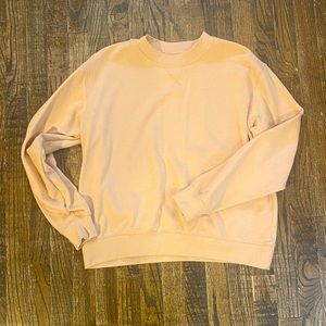 (3 for $15) H&M Crewneck Sweater in Pale Pink Sz Med